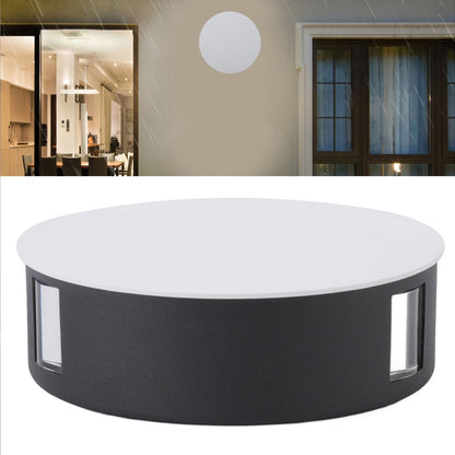 Wall Light Round Shape Aluminum Alloy 3 Beams Modern Wall Sconce Lamp for Dining Room AC85‑265V 9W White
