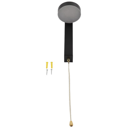 LED Wall Lights 3 Color Modes Modern Style Aluminium Pull Chain Switch Modern Wall Sconces for Bedroom Stair 85 to 265V