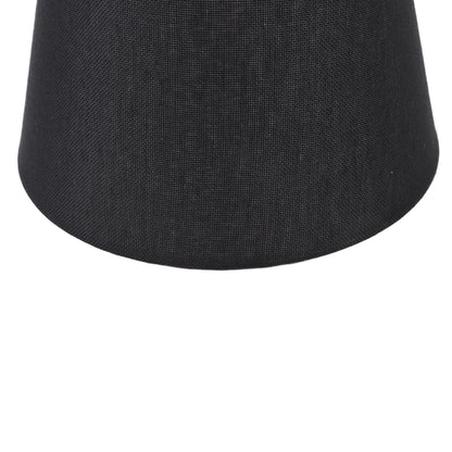 6Pcs Lampshade Lamp Shade Modern Simple Style Home Decoration Black for Small E14 Bulb
