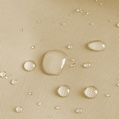 Round Hot Tub Cover Pool Dust Cover Bathtub Drawstring Oxford Cloth Cover for Outdoor Pool Brown