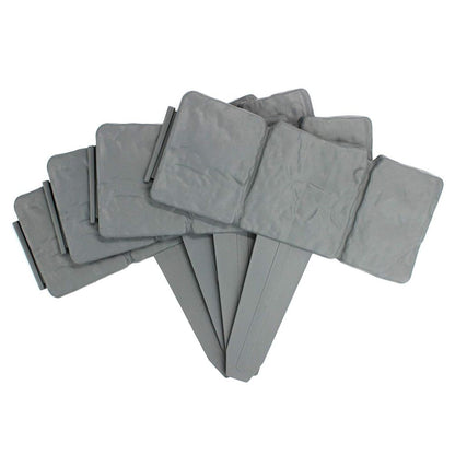 20pcs Landscape Edging Border Plastic Garden Fence Lawn Decorative Border