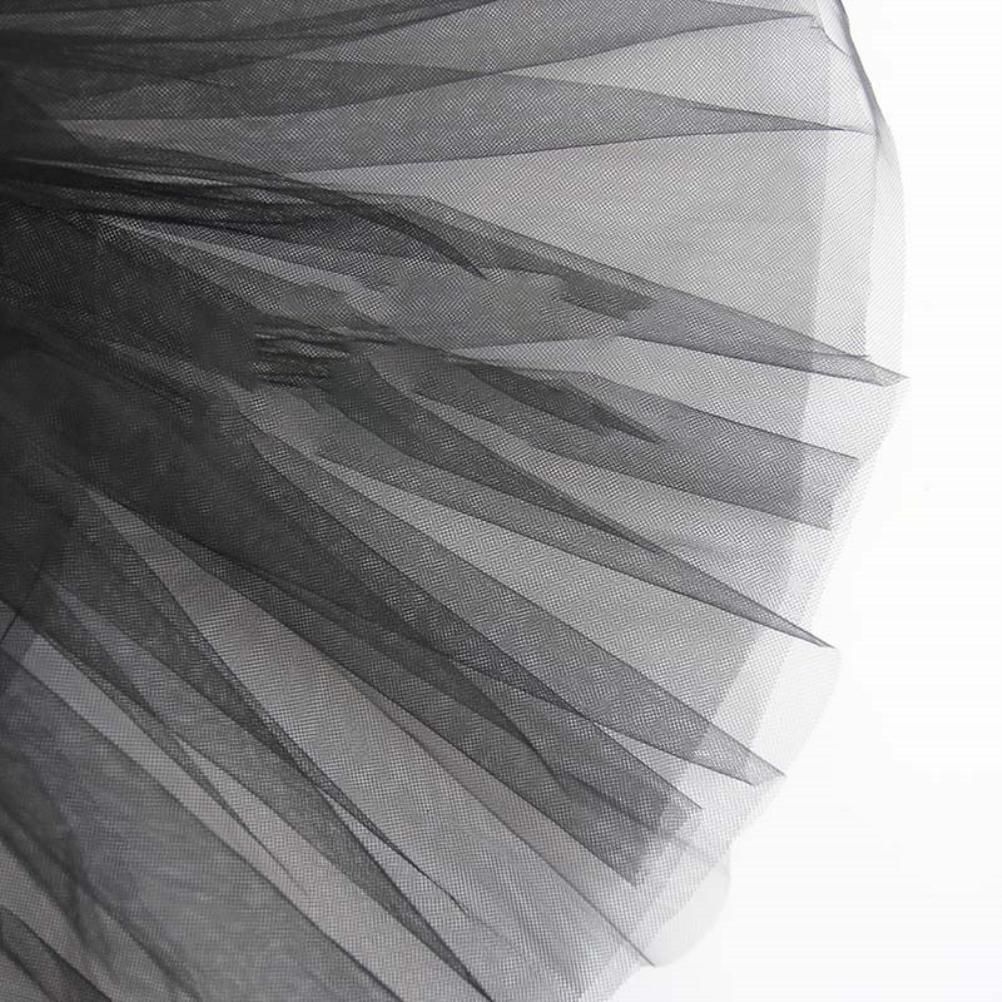 4Pcs Girls Halloween Cosplay Costume Dress Up Dress Black Mesh Skirt with Headband Bat Wing Wand Halloween Party Cosplay Props