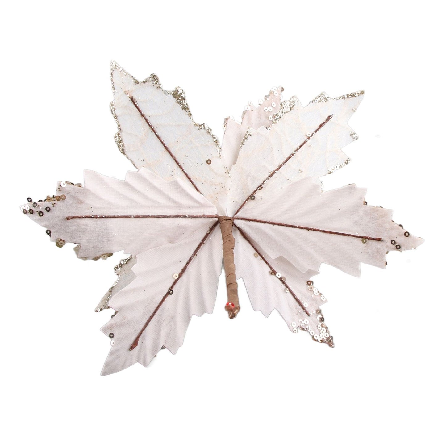 Christmas Flower Simulation Christmas Tree Decoration Christmas Glitter Flower