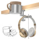 Desk Cup Holder with Headphone Hanger