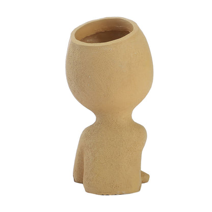 Mannequin Resin Flower Pot Face Flower Pot Garden Decoration