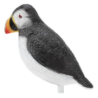Seabird Figurine Lifelike Vivid Hand Carved Plastic Seabird Sculpture Outdoor Garden Patio Home Decoration