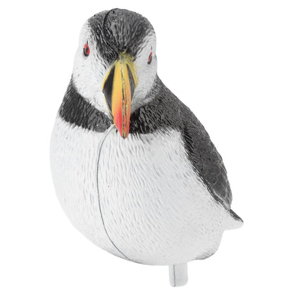 Seabird Figurine Lifelike Vivid Hand Carved Plastic Seabird Sculpture Outdoor Garden Patio Home Decoration