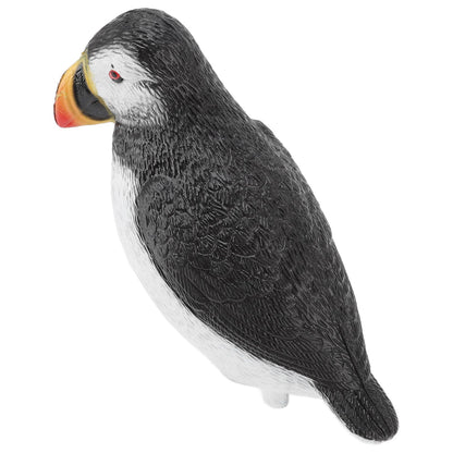 Seabird Figurine Lifelike Vivid Hand Carved Plastic Seabird Sculpture Outdoor Garden Patio Home Decoration