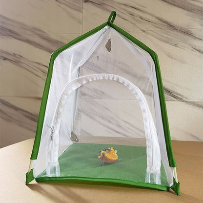 House Shaped Insect Cage Exquisite Ornamental Gardening Cage for Science Education Experiment