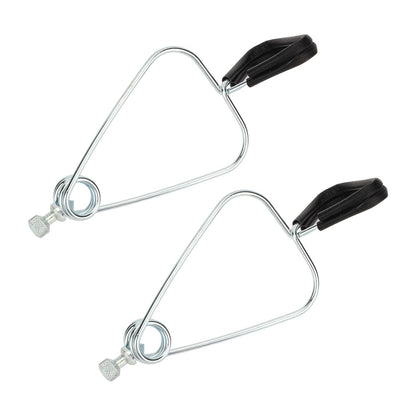 2 Sets Lampshade Holder Iron Reptile Clamp Stand Fixture for Tortoise Lizard Pets Reptile Dome Light