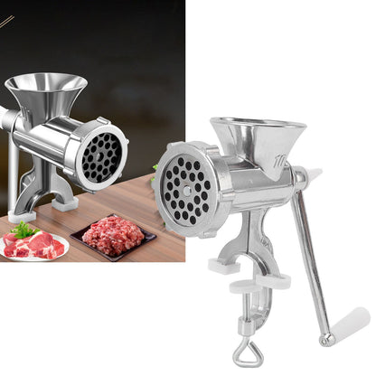 Meat Grinder Multifunctional Large Heavy Duty Home Aluminum Alloy Manual Meat Grinder Hand Crank Meat Sausage Filler