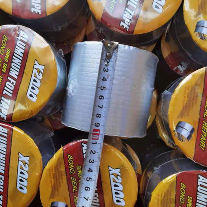 Aluminum Foil Butyl Tape Waterproof Patch Self Adhesive Tape Free Smashing Bricks Waterstop Tape 10cm / 3.9in
