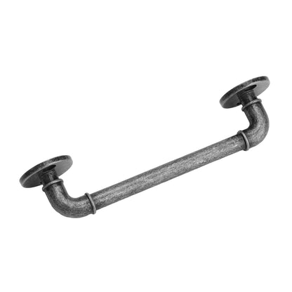 Gate Pull Handle Zinc Alloy Retro Round Base Furniture Hardware for Door Drawer Cabinet Wardrobe Closet Retro Silver