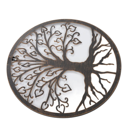 Metal Wall Art Tree Tree Shape Modern Minimalist Iron Tree Art Wall Decor Tree Wall Decor for Living Room Office Love Tree