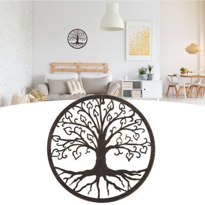 Metal Wall Art Tree Tree Shape Modern Minimalist Iron Tree Art Wall Decor Tree Wall Decor for Living Room Office Love Tree