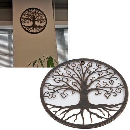 Metal Wall Art Tree Tree Shape Modern Minimalist Iron Tree Art Wall Decor Tree Wall Decor for Living Room Office Love Tree