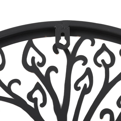 Metal Wall Art Tree Tree Shape Modern Minimalist Iron Tree Art Wall Decor Tree Wall Decor for Living Room Office Love Tree