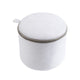Underwear Wash Bag Bracket Mesh Zipper Underwear Bra Laundry Bag for Machine Washing White Fabric Grey Zipper