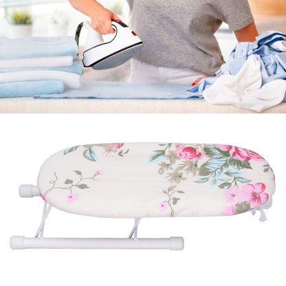 Table Top Ironing Board Foldable Leg Mini Sleeve Cuffs Collars Ironing Table for Home Travel Use