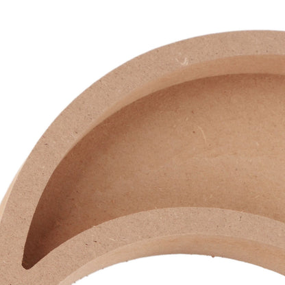 Eid Wooden Dessert Tray Cute Shape Multifunctional Ramadan Wood Moon Tray for Home Ramadan Party Garden Decor