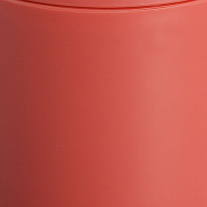 Thermal Insulated Food Jar Good Sealing Leakproof Food Grade Material Stainless Steel Soup Cup for Home Office School Stainless Steel Red
