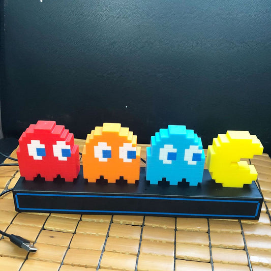 Night Lamp Intelligent Lovely Voice Control Colorful USB Night Light for Room Decoration Colorful