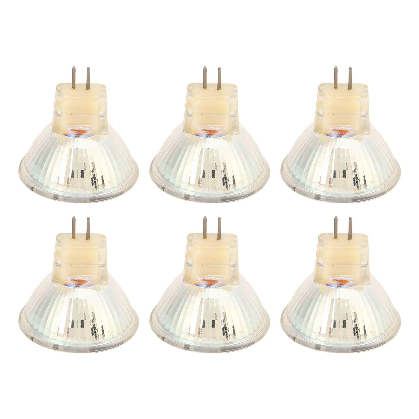 6Pcs GU4 LED Bulb 270LM 15LED Energy Saving Light Bulb MR11 Track Lamp Beads 12V 3W Warm Light 3000K
