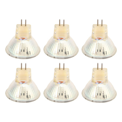 6Pcs GU4 LED Bulb 270LM 15LED Energy Saving Light Bulb MR11 Track Lamp Beads 12V 3W Warm Light 3000K