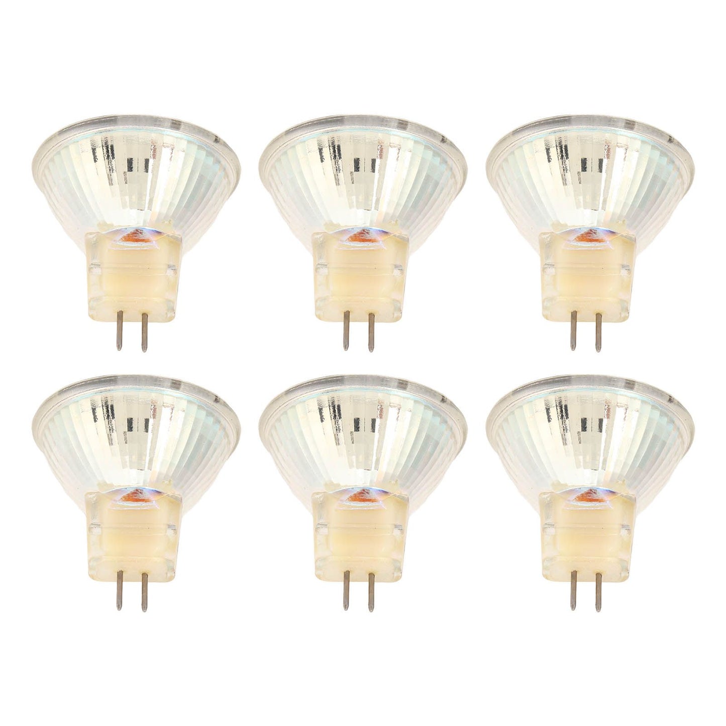 6Pcs GU4 LED Bulb 270LM 15LED Energy Saving Light Bulb MR11 Track Lamp Beads 12V 3W Warm Light 3000K
