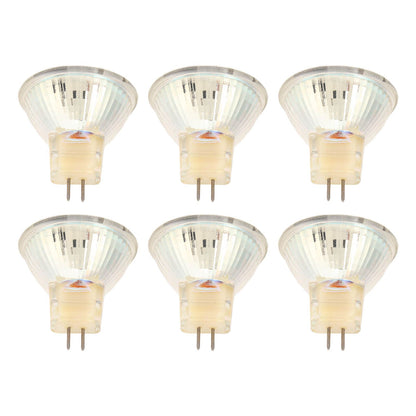 6Pcs GU4 LED Bulb 270LM 15LED Energy Saving Light Bulb MR11 Track Lamp Beads 12V 3W Warm Light 3000K