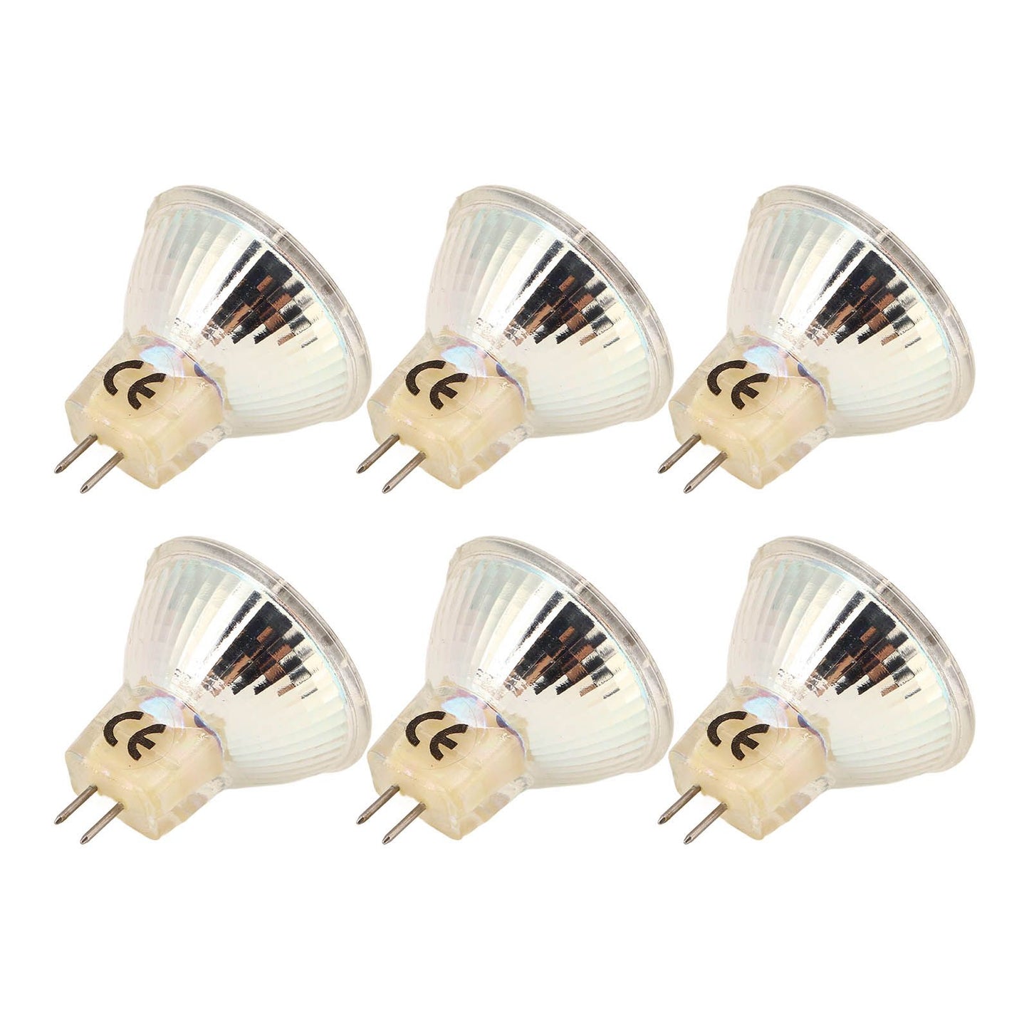 6Pcs GU4 LED Bulb 270LM 15LED Energy Saving Light Bulb MR11 Track Lamp Beads 12V 3W Warm Light 3000K