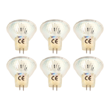 6Pcs GU4 LED Bulb 270LM 15LED Energy Saving Light Bulb MR11 Track Lamp Beads 12V 3W Warm Light 3000K
