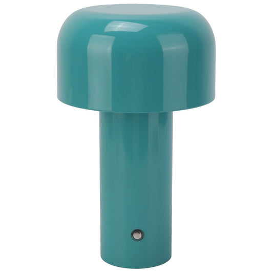 USB Mushroom Light Modern Simple Blue Mushroom USB Rechargeable Desk Lamp Small Night Light for Bar Restaurant Bedroom