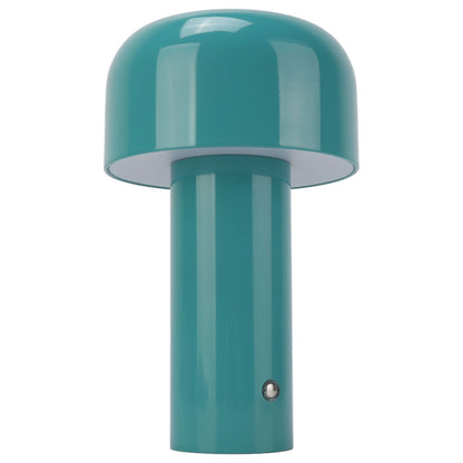 USB Mushroom Light Modern Simple Blue Mushroom USB Rechargeable Desk Lamp Small Night Light for Bar Restaurant Bedroom