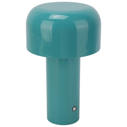 USB Mushroom Light Modern Simple Blue Mushroom USB Rechargeable Desk Lamp Small Night Light for Bar Restaurant Bedroom