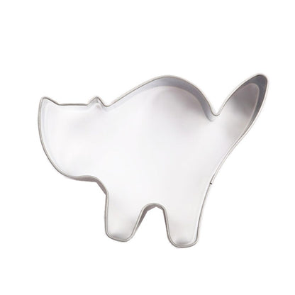 Halloween Cutter Molds Stainless Steel Cutters Cat Pumpkin Ghost Shaped Cutters Set