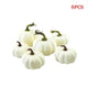 6PCS Different Sizes Fake Pumpkins Foam Pumpkins Toy for Halloween Decoration