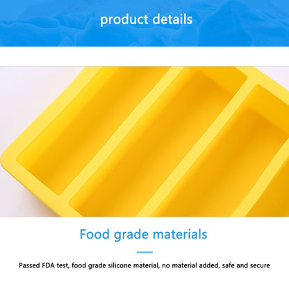 Rectangular Ice Mould Silicone Ice Cube Trays Kitchen Ice Cube Mold