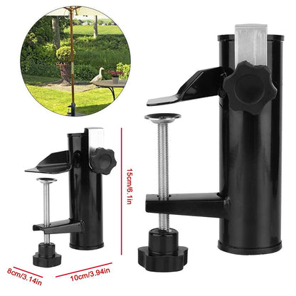 Steel Parasol Holder Balcony Umbrella Stand Umbrella Holder for Balcony Pole