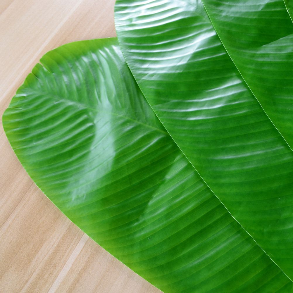 Artificial Banana Leaves Large Tropical Leaves Decorations Party Supplies