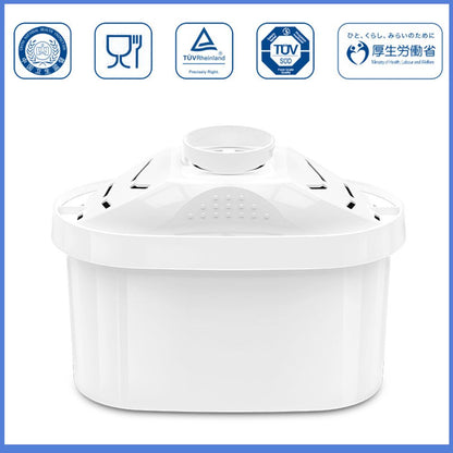 2Pcs Water Filter Cartridges Compatible with Brita Maxtra and Filter Cartridges for Brita Water Filters