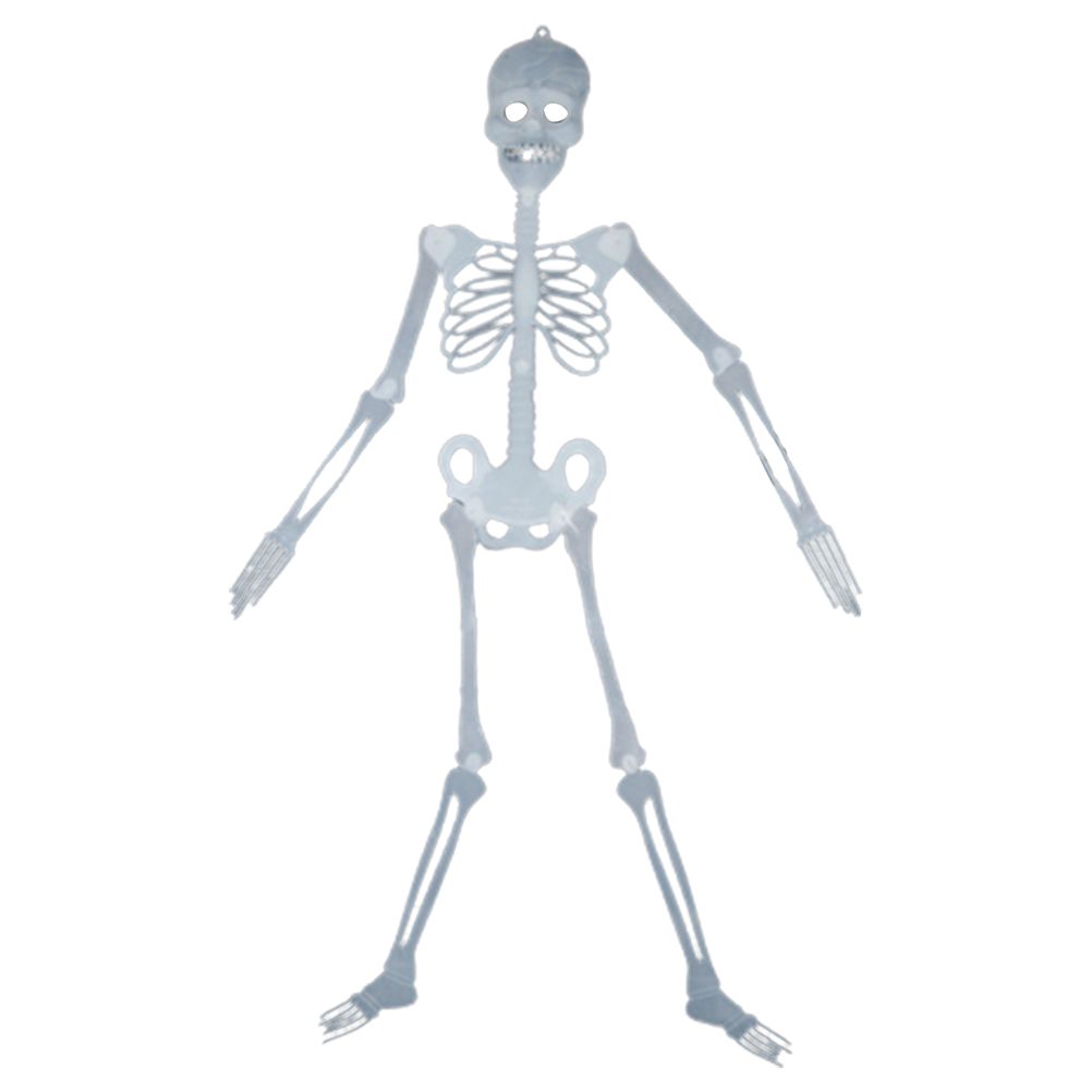 Glowing in the Dark Halloween Skeleton Decor Luminous Lifelike Skeleton Model for Front Lawn Haunted House Bar Props Halloween Party Decorations