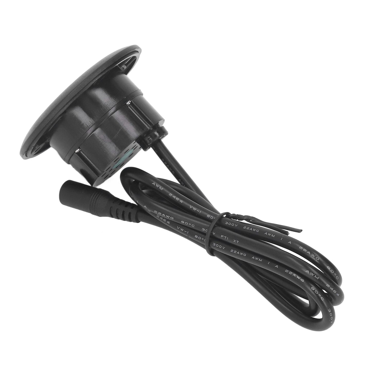 Embedded Charging Round Port QC3.0 Fast Charging Phone Desktop Charger Station for Home 12‑30V 30W Black