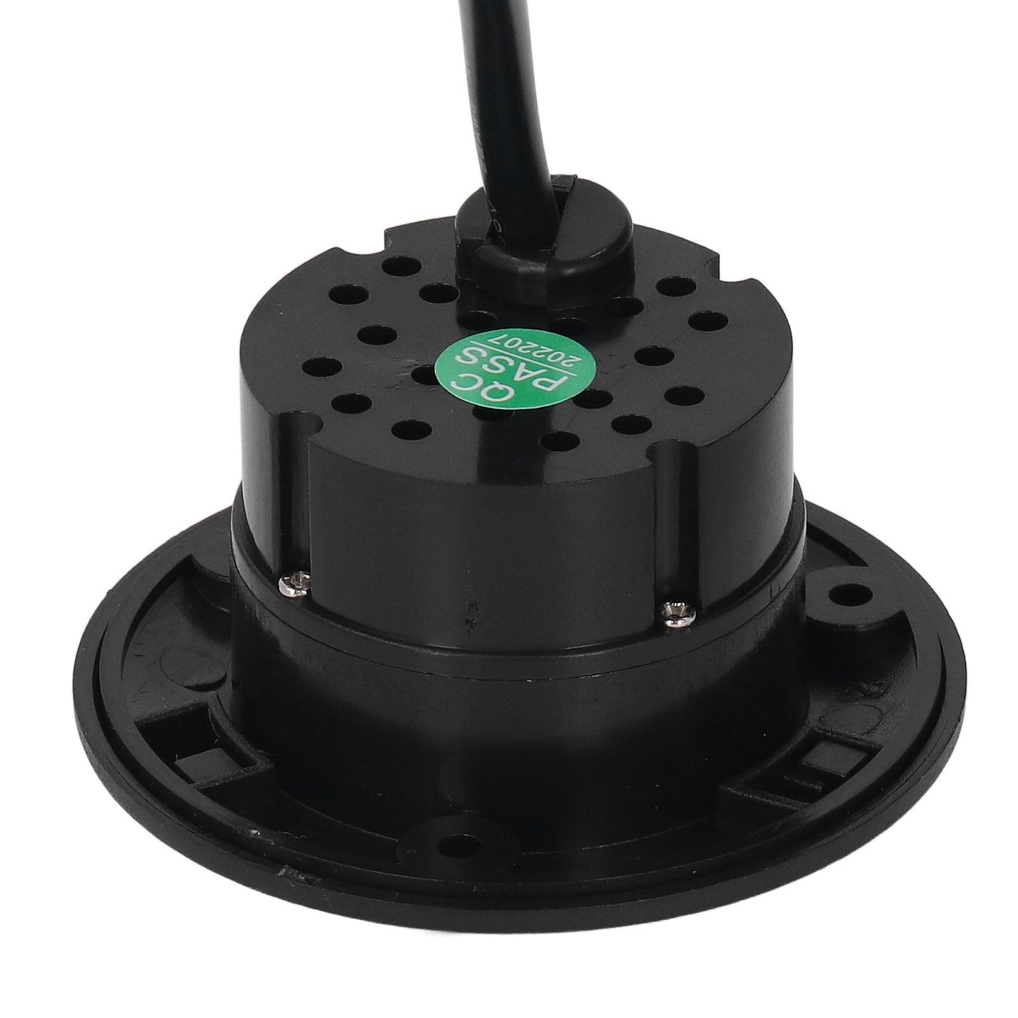 Embedded Charging Round Port QC3.0 Fast Charging Phone Desktop Charger Station for Home 12‑30V 30W Black