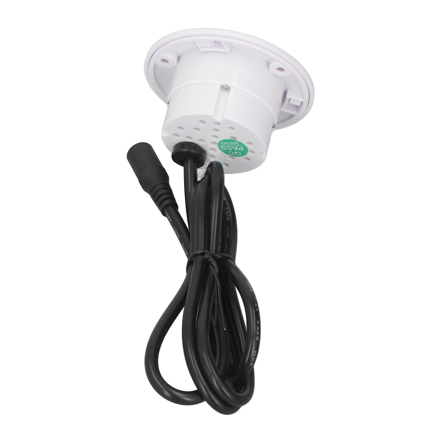 Embedded Charging Round Port QC3.0 Fast Charging Phone Desktop Charger Station for Home 12‑30V 30W White
