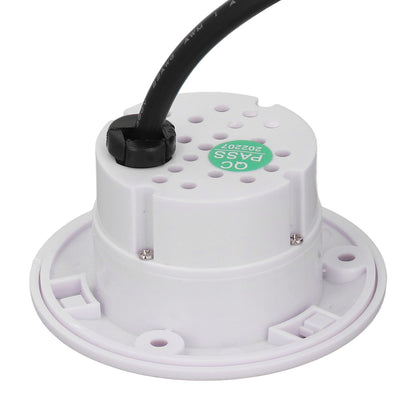 Embedded Charging Round Port QC3.0 Fast Charging Phone Desktop Charger Station for Home 12‑30V 30W White
