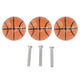 3 Set Basketball Cabinet Kitchen Home Knobs Ball Type Single Hole Drawer Ceramic Handle