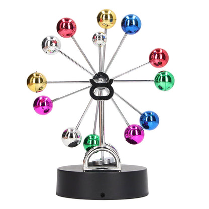 Perpetual Motion Machine USB Battery Dual Use Ferris Wheel Balance Toy Tabletop Decorative Ornaments