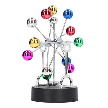 Perpetual Motion Machine USB Battery Dual Use Ferris Wheel Balance Toy Tabletop Decorative Ornaments