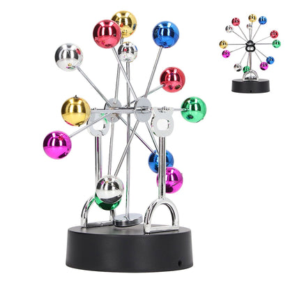 Perpetual Motion Machine USB Battery Dual Use Ferris Wheel Balance Toy Tabletop Decorative Ornaments